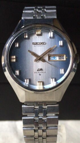 Vintage SEIKO Automatic Watch/ LORD MATIC LM 5606-8040 25J 1974