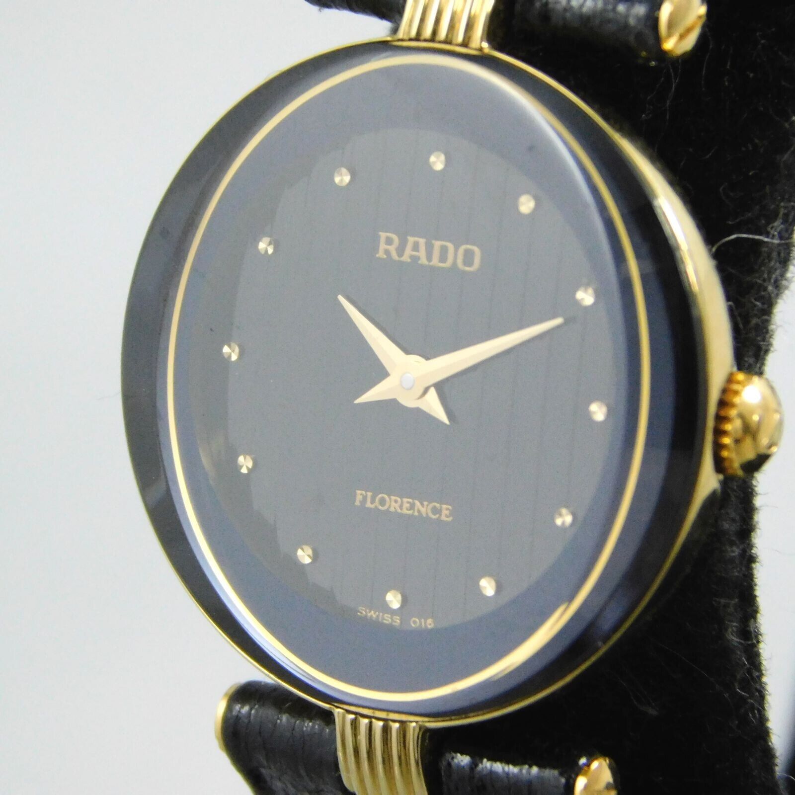 ラドー クォーツ レディース 腕時計 黒文字盤153.3695.2 RADO ラドー ジュビリー jubile レディース 腕時計 153.3695.2