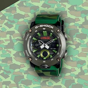 Rare Limited Edition Gorillaz GA-2000GZ-3AER Casio G-Shock Watch