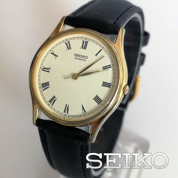 Vintage 1994 Seiko 7431-7000 men's quartz analogue watch