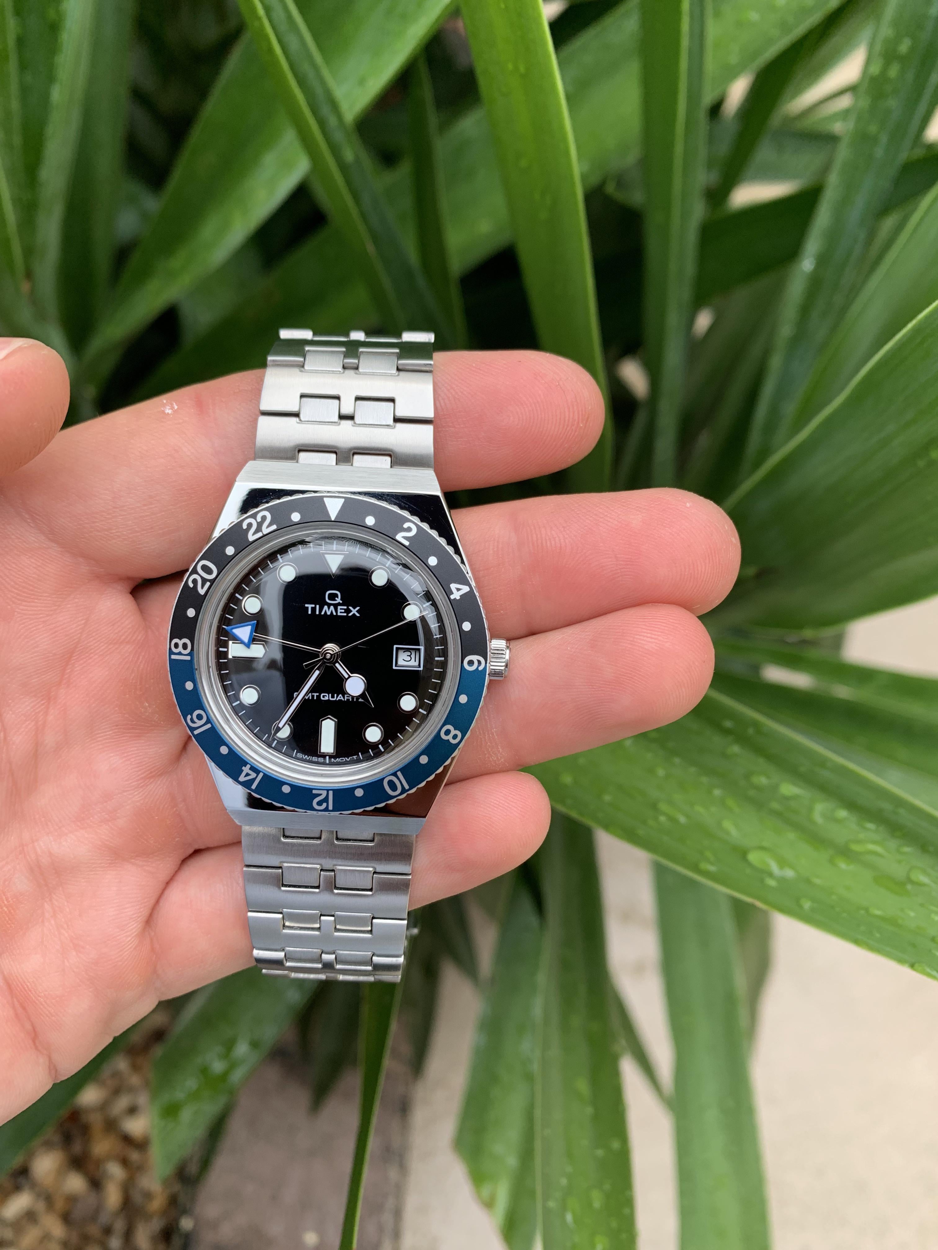 【即出荷】 38mm Q GMT Timex WTS] | Marketplace WatchCharts 時計