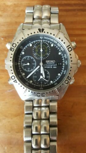 seiko quartz chronograph sports 150 price