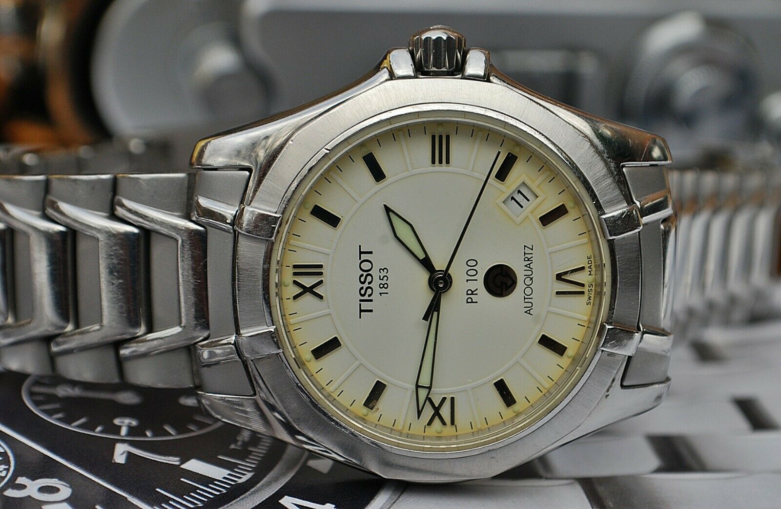 Tissot pr 2024 100 autoquartz