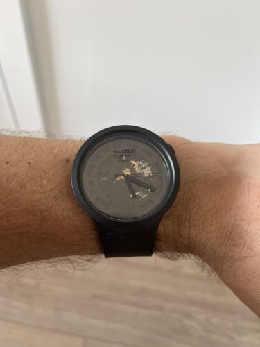 Swatch Bioceramic C-Black Wrist Watch SB03B100 WatchCharts