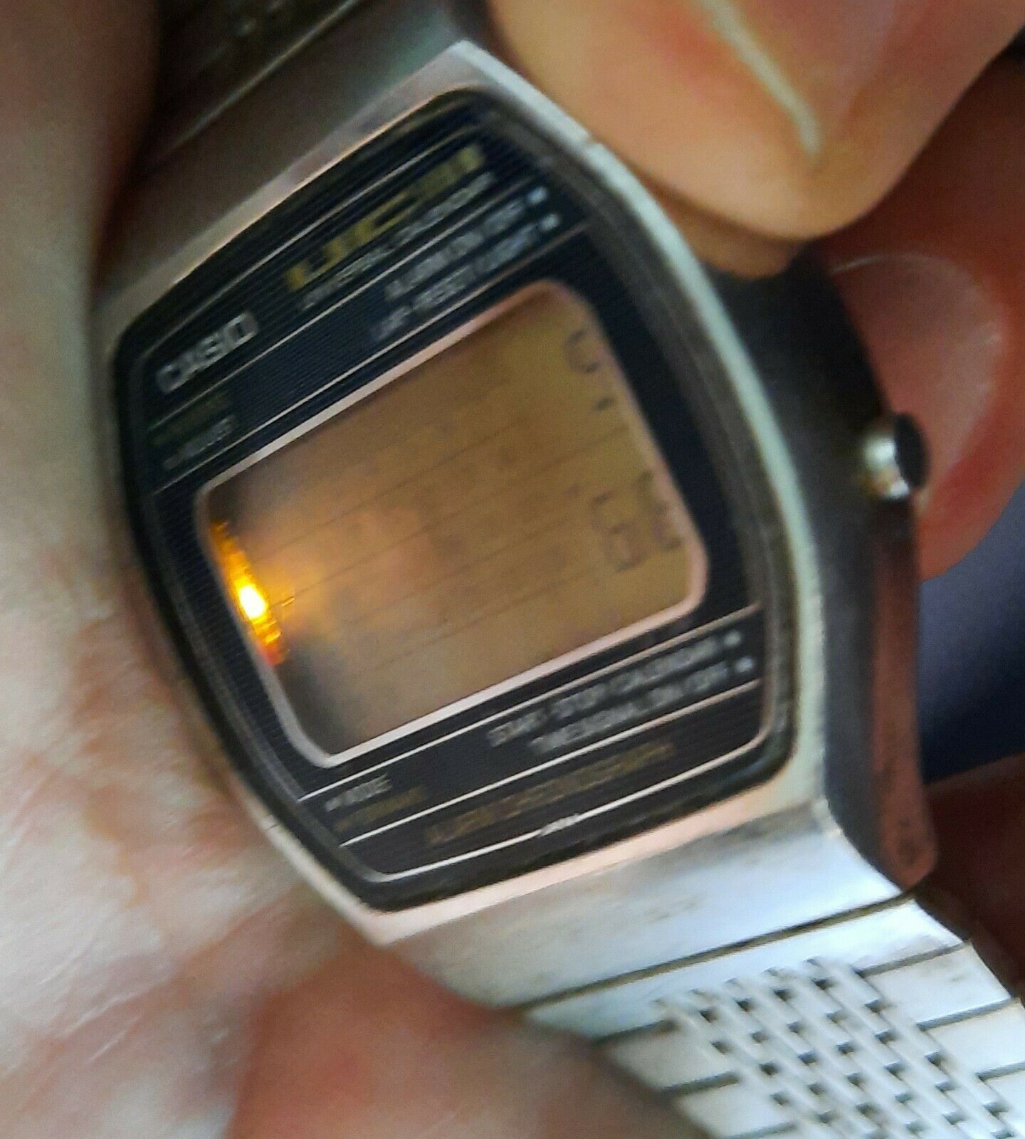Casio Casiotron UC Universal Calendar 79CS-51 Japan Vintage Watch 