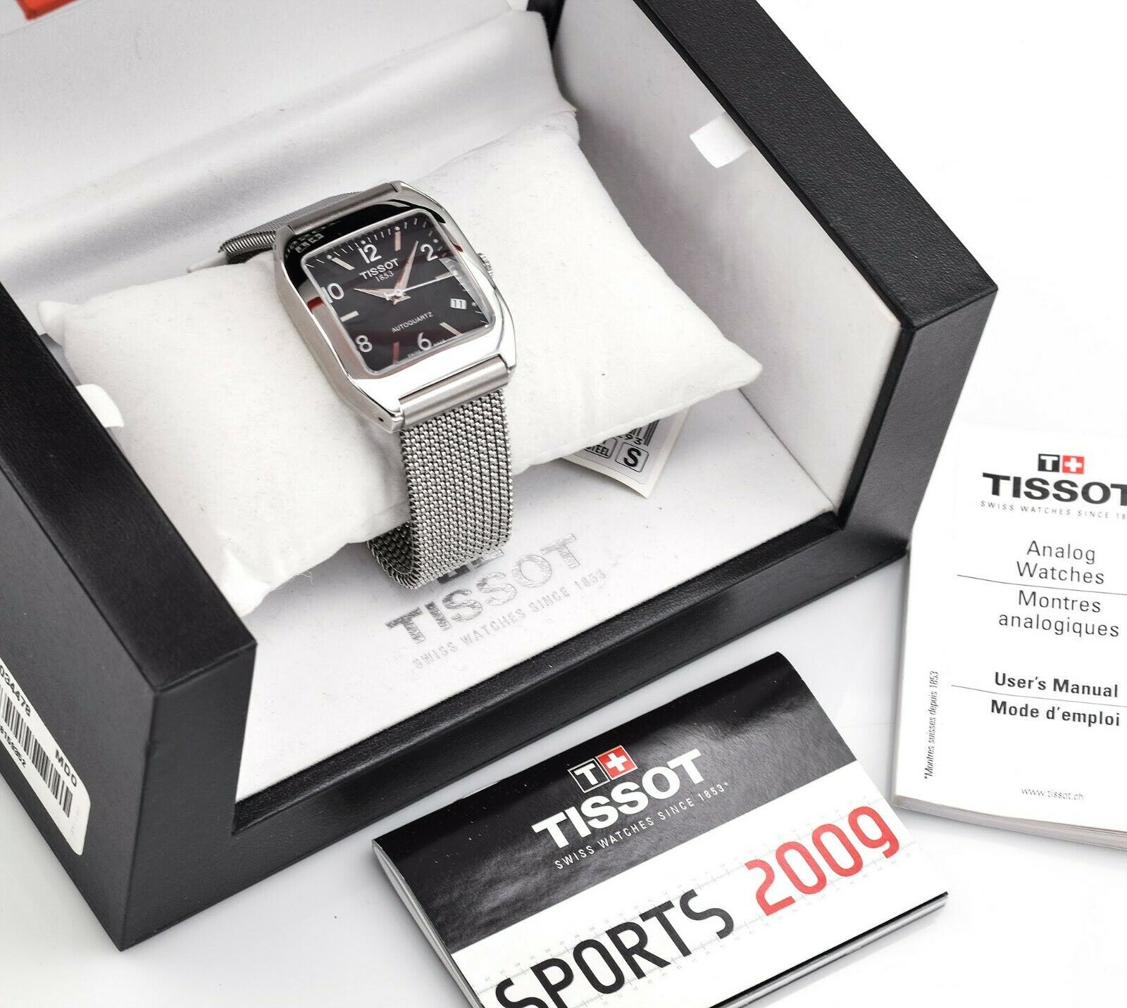 Tissot Men s T Win Stainless Steel Automatic Watch Ref. T08159352