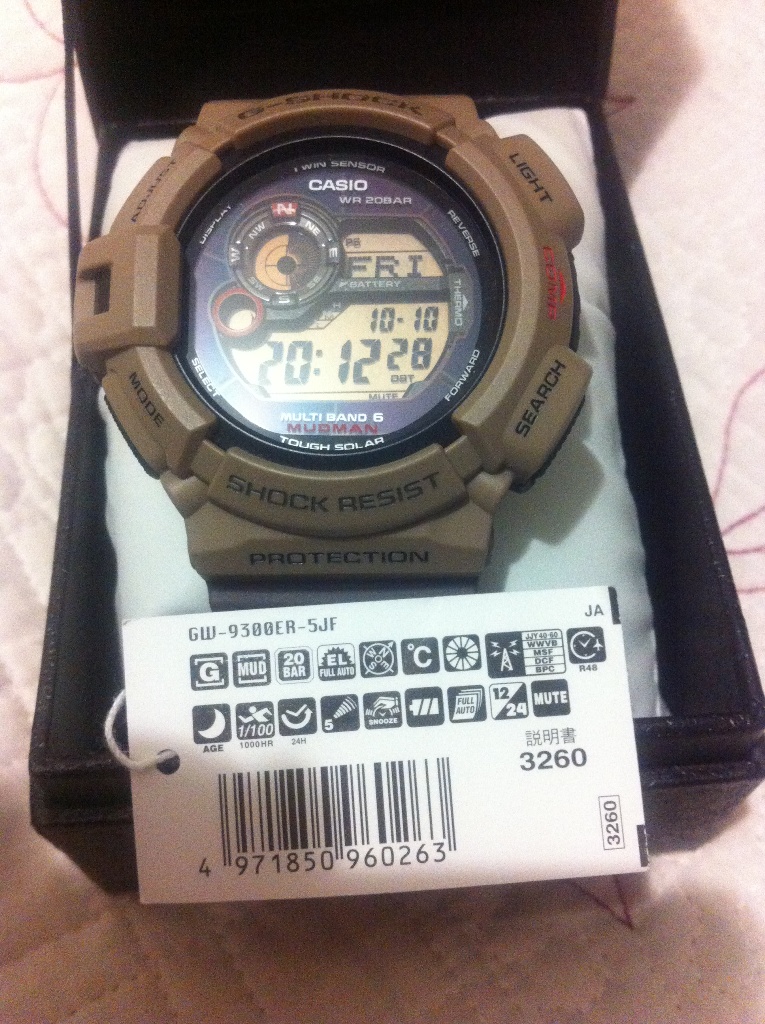 で送料無料 CASIO♥G-SHOCK ・GW-9300ER-5JF 品 - 時計