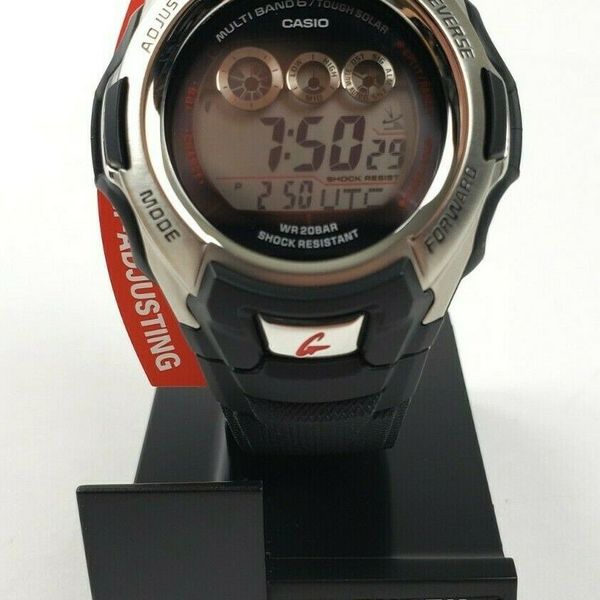 Casio G Shock Gwm500a 1 Digital Wrist Watch Mens Tough Solar 200m Atomic Digital Watchcharts