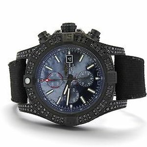 Breitling Super Avenger Ii Black Diamond Diamondworks M13371 Limited To 100 Watchcharts