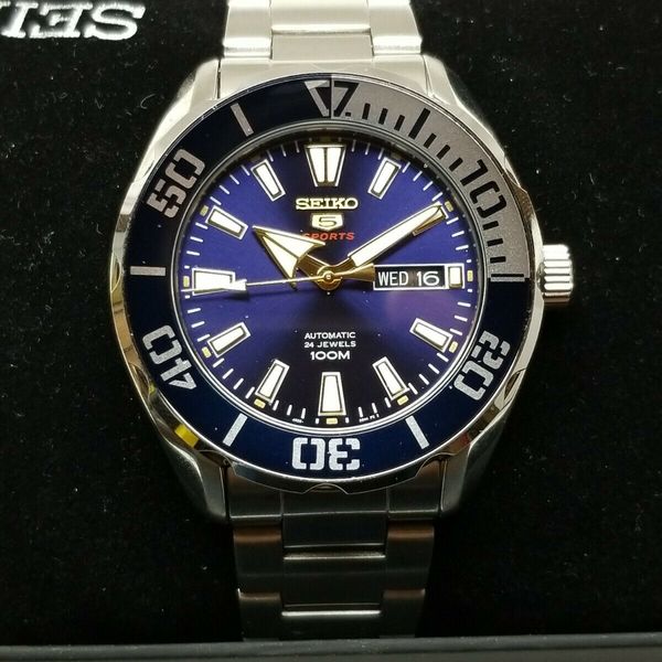 Seiko Sports Automatic Men's Wrist Watch (8N0927) (4R36-06R0) | WatchCharts