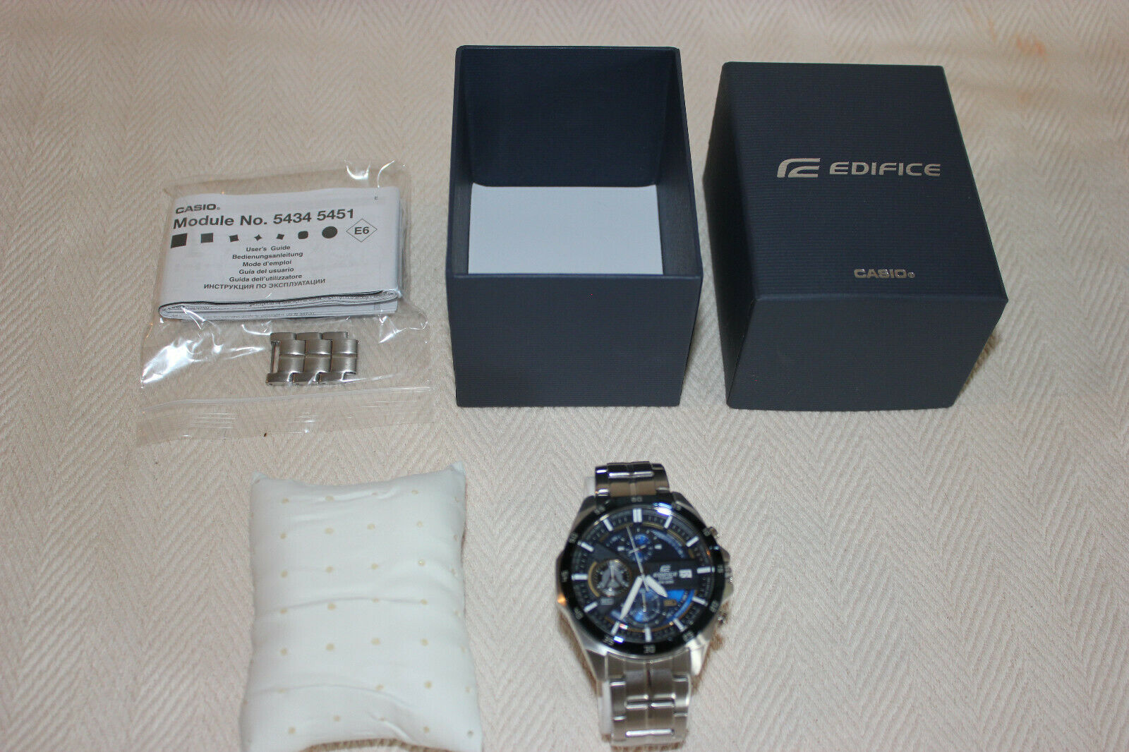 casio edifice module no 5434