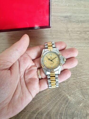 ZODIAC Professional 200M Two Tone Diver Quartz Watch Ref. 206.12