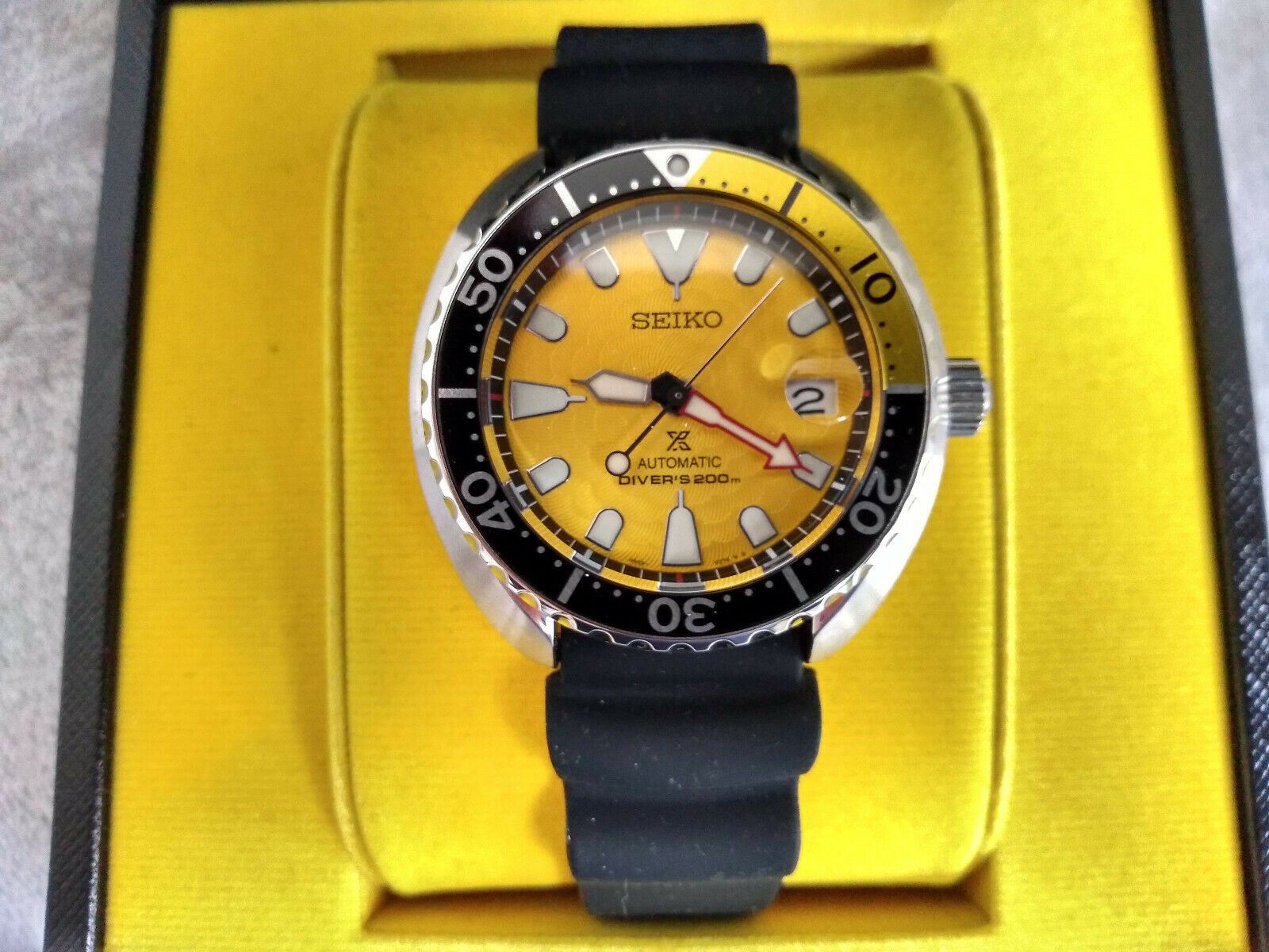 Seiko Prospex Zimbe #10 Yellow Mini Turtle Limited Edition of 999