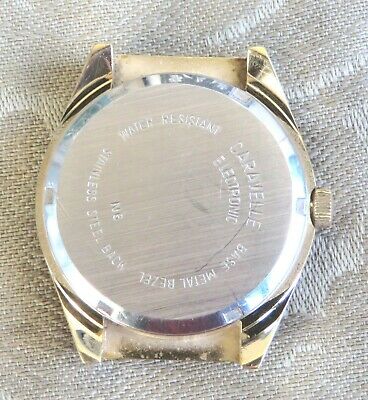 BULOVA CARAVELLE N6 ELECTRONIC SET O MATIC DAY DATE 13UKCB WATCH