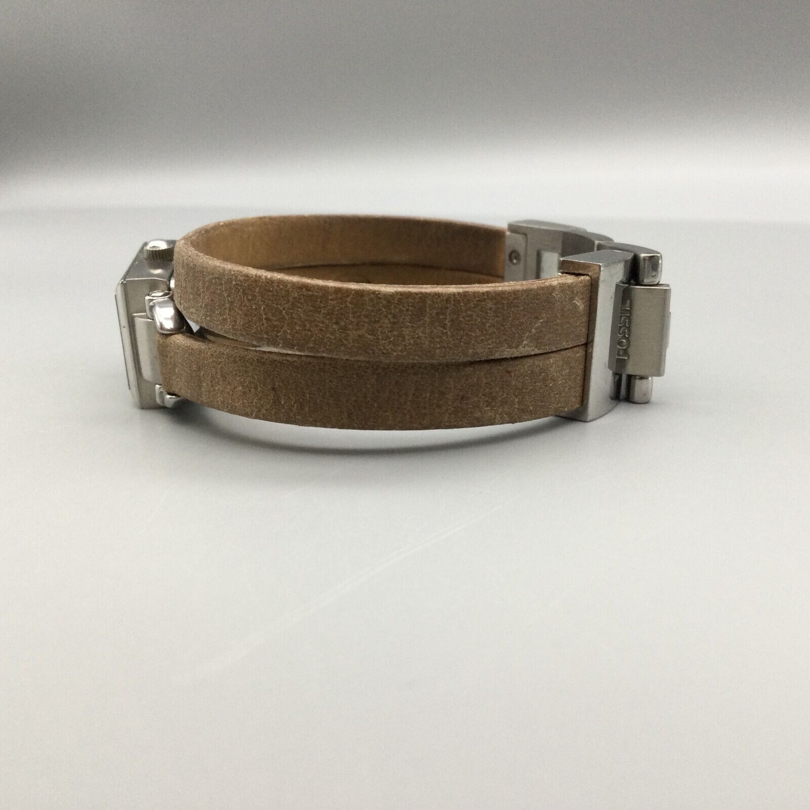 Fossil JR1371 New Battery Ladies Tank Wrap Watch 15MM 6\