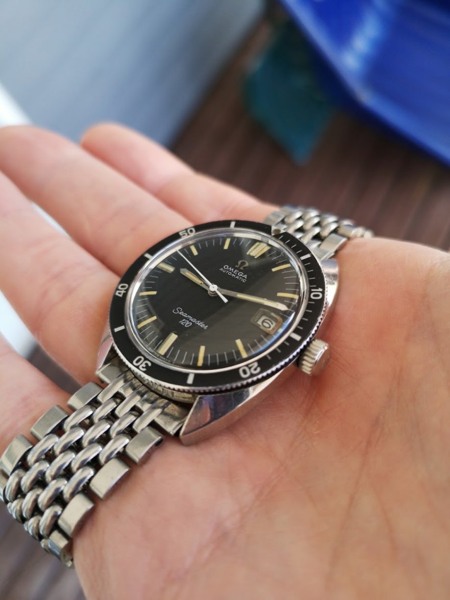 FS Vintage 1960's Omega Seamaster 120 166.027 Nicest example