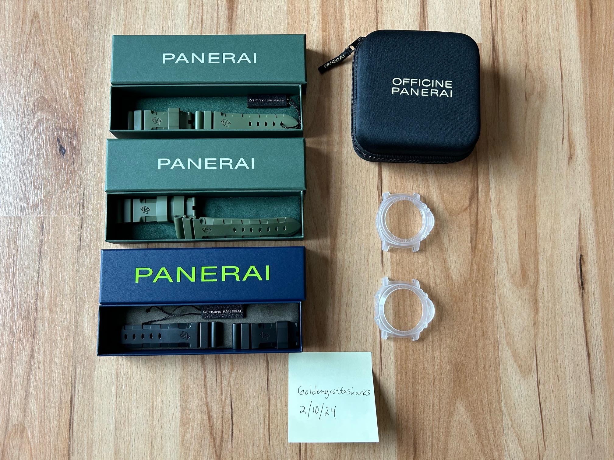 WTS Panerai straps and accessories WatchCharts Marketplace