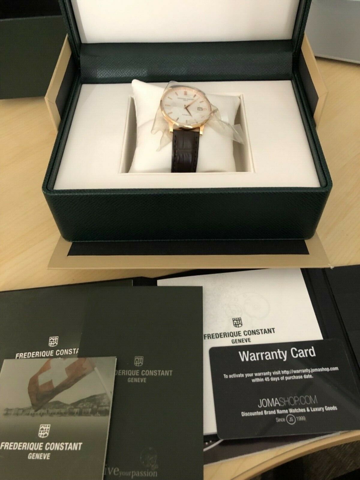 Frederique constant online jomashop