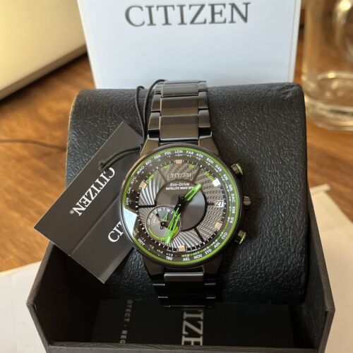 CITIZEN Eco Drive SATELLITE WAVE GPS Chronograph Men s Watch CC3035 50E 875 WatchCharts Marketplace