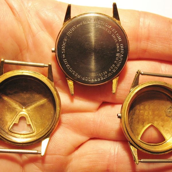 Boîtier Et Verre De Montre Vintage Années 60 - New Old Stock, Diamètre 35.10mm, Neuf Sans étiquette