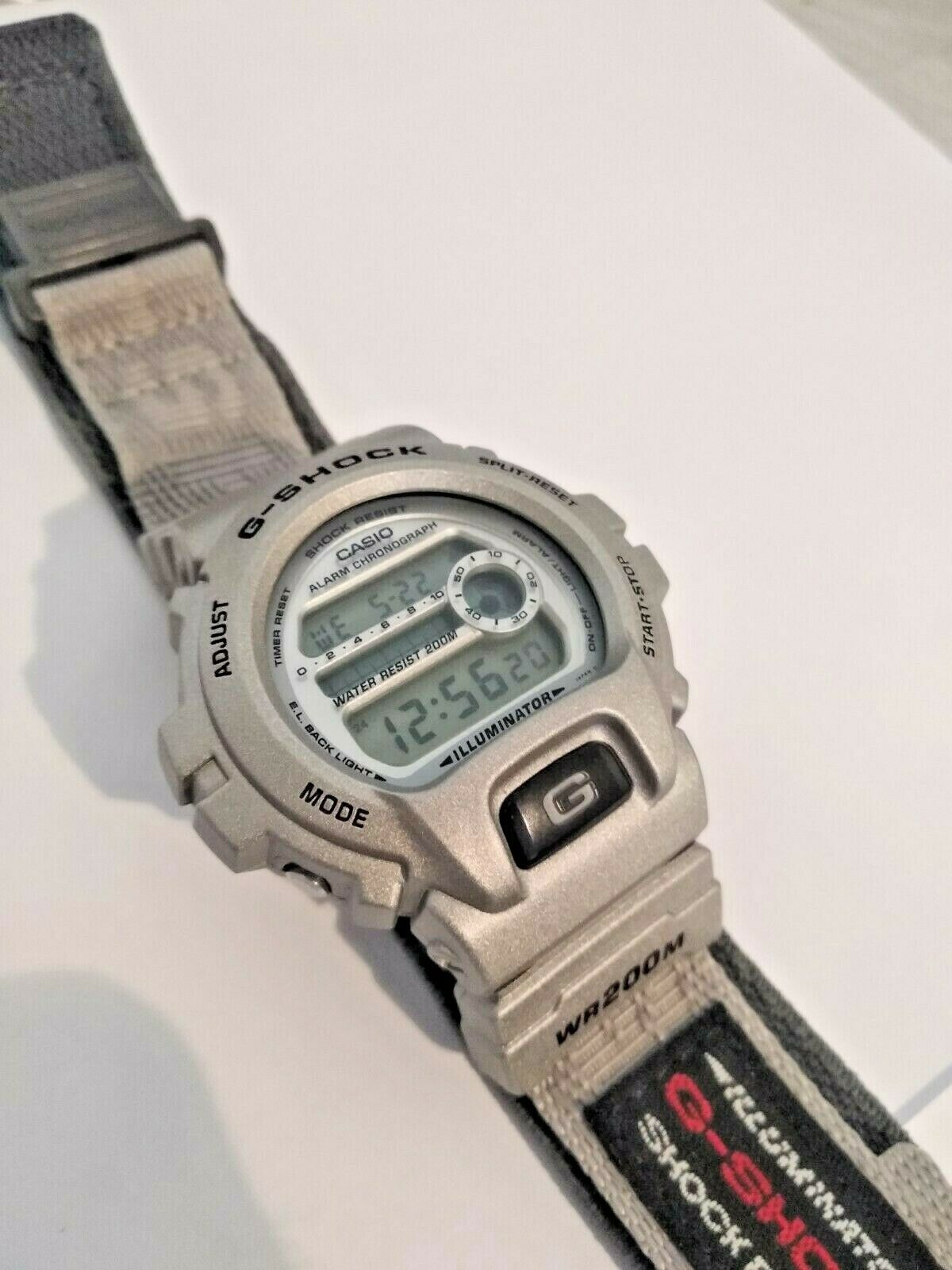 G-SHOCK SILVER DW-6900 1449 ILLUMINATOR VINTAGE CASIO USED WATCH G SHOCK  DW6900 | WatchCharts Marketplace