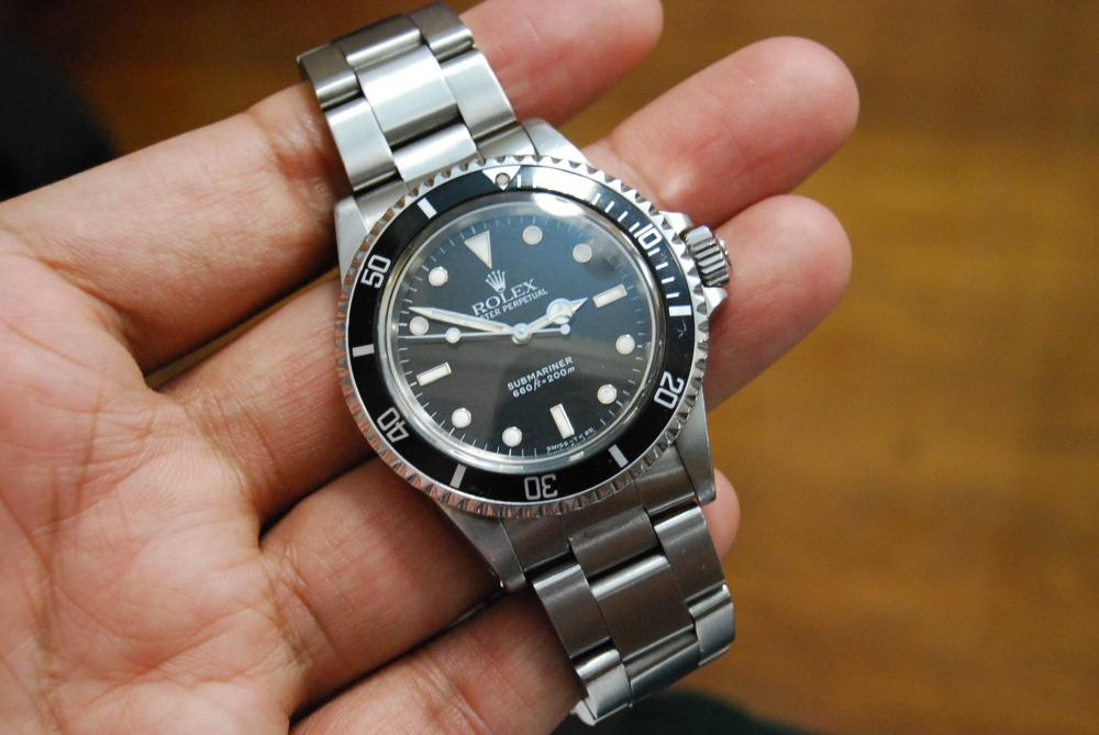 FSOT 1987 Rolex Sumbariner 5513 No Date. Bob Ridley serviced