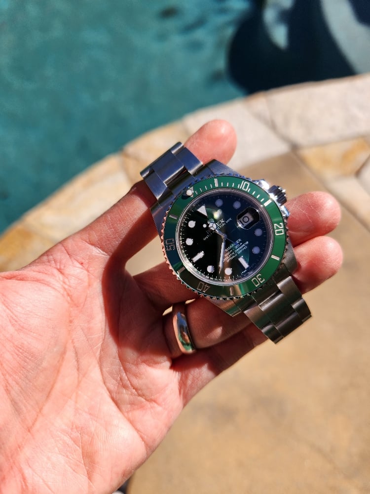 MINT 2020 Rolex Submariner Date Hulk 116610 LV Steel Green Ceramic 40m