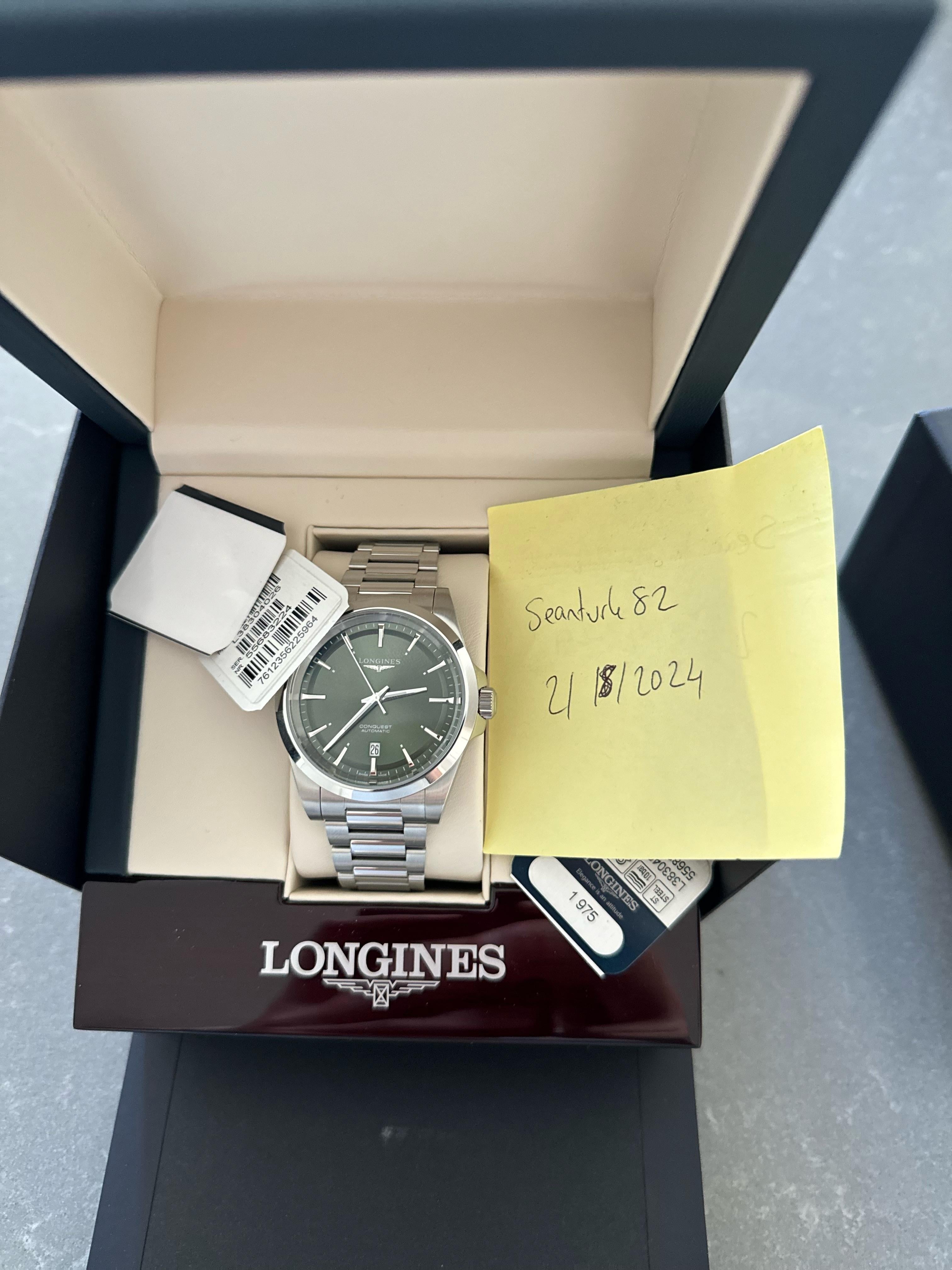 Longines Conquest 41 Stainless Steel L3.830.4.02