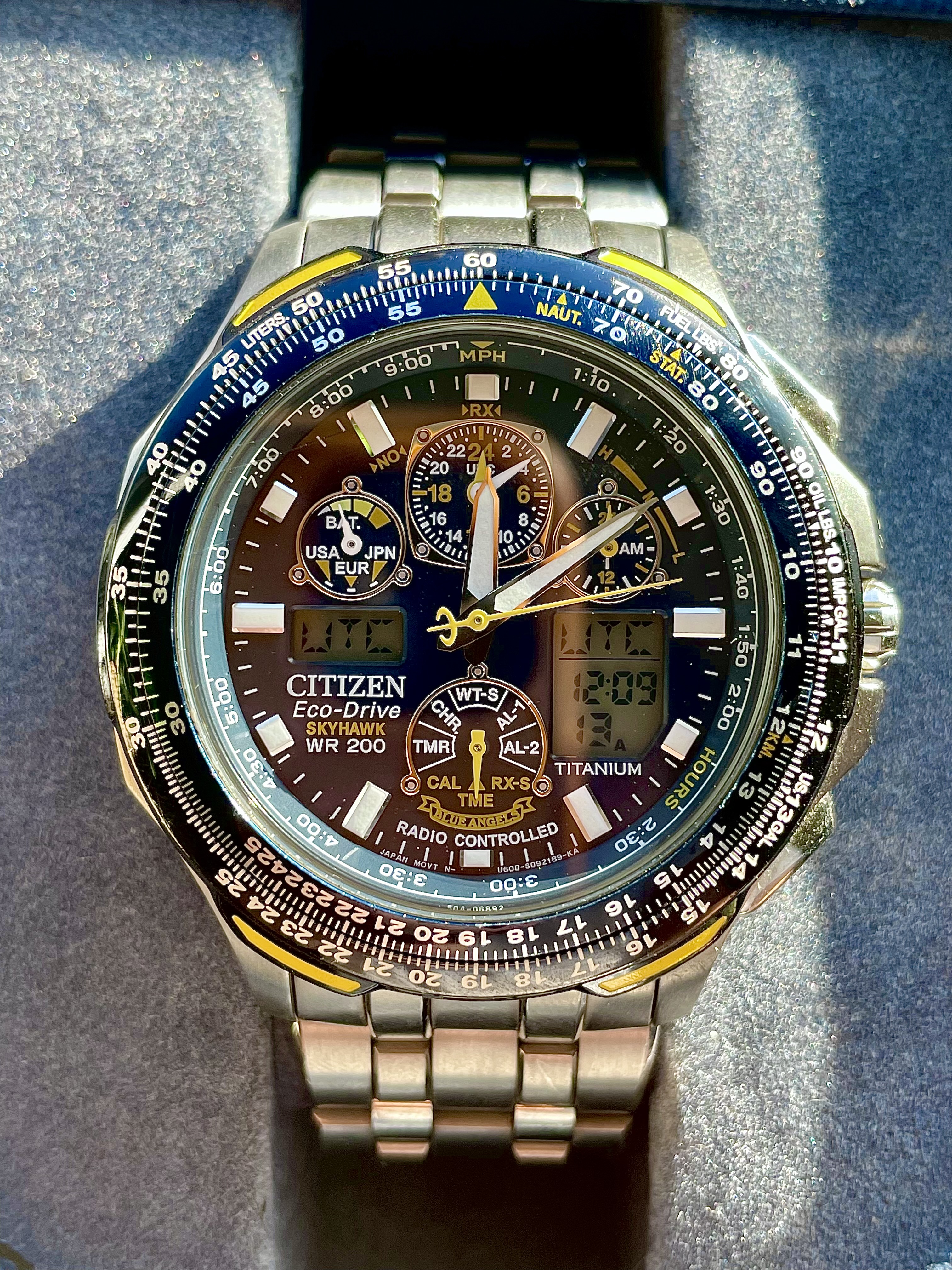 Citizen blue angels on sale price