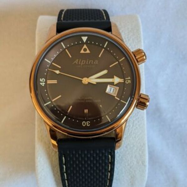 Alpina Seastrong Heritage compressor style dive watch WatchCharts