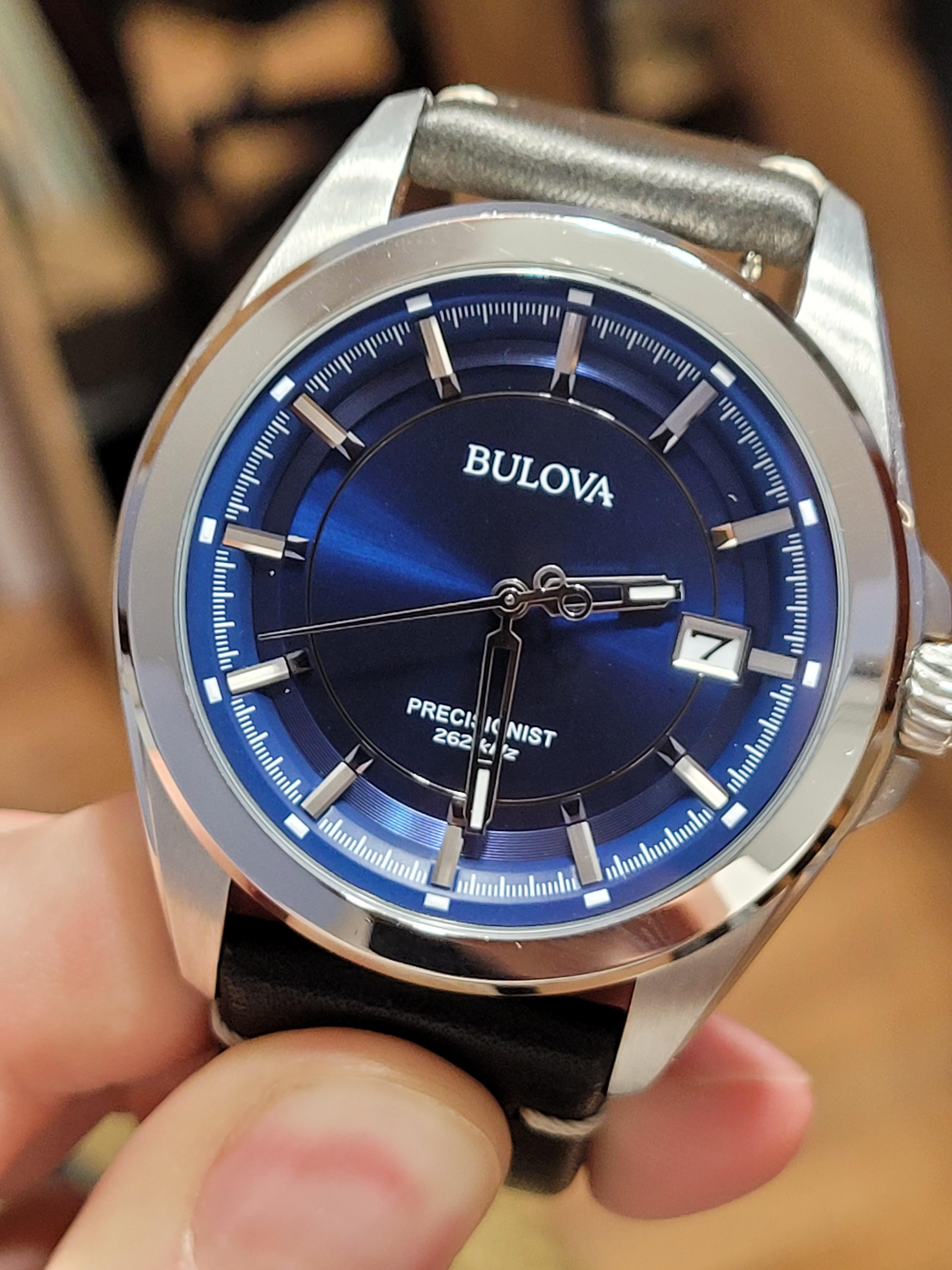 WTS Bulova Precisionist Blue with EXTRAS WatchCharts Marketplace