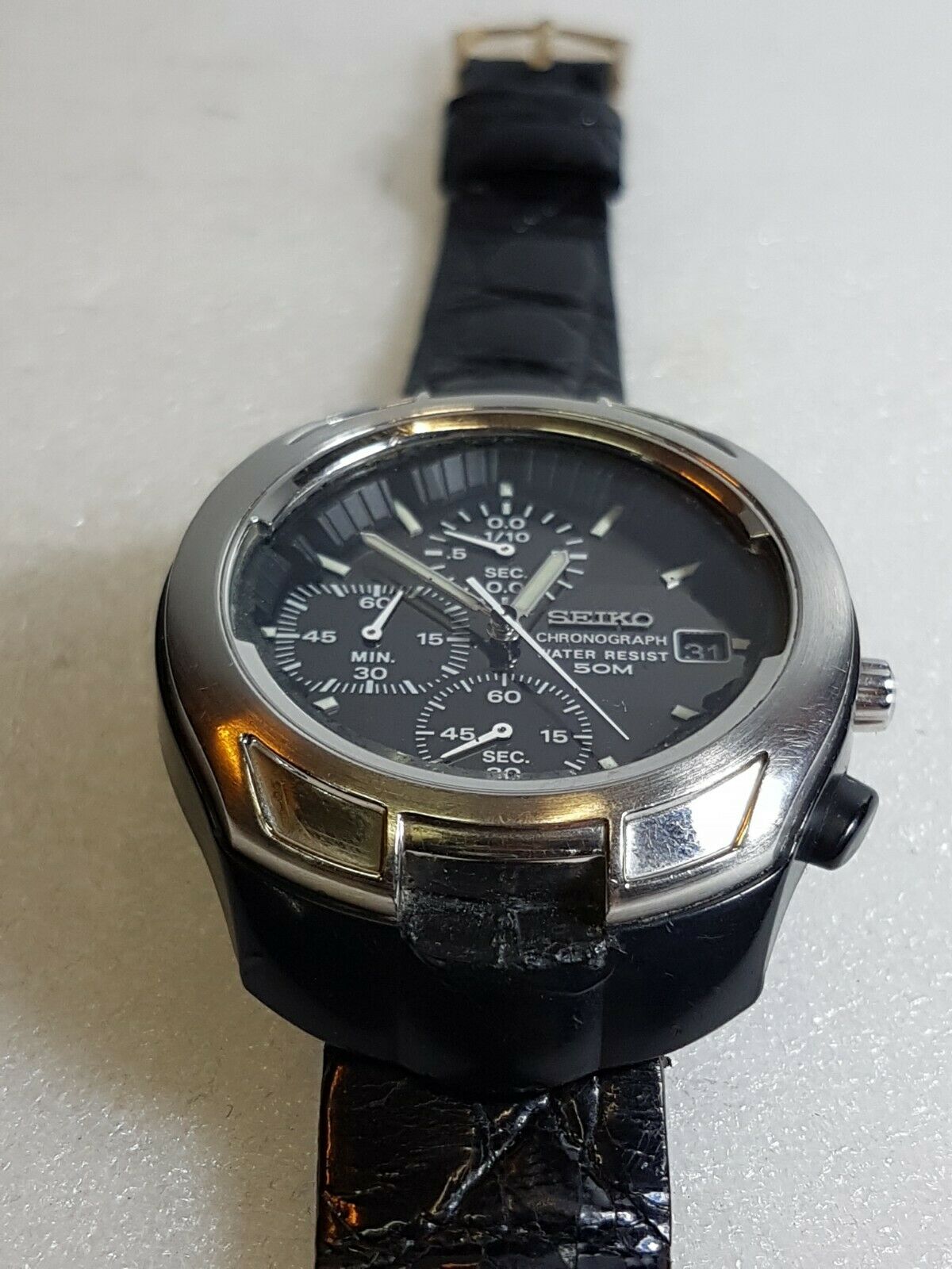 VINTAGE SEIKO V657-6120 CRONOGRAPH QUARTZ WATCH. | WatchCharts