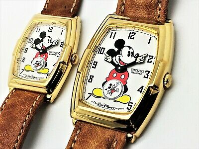 SEIKO HIS & HERS MICKEY MOUSE 