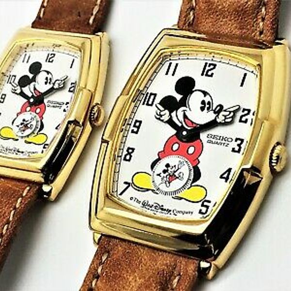 SEIKO HIS & HERS MICKEY MOUSE 