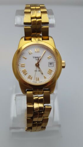 Tissot PR50 J326 426 Stainless Steel Gold Plated Ladies Watch