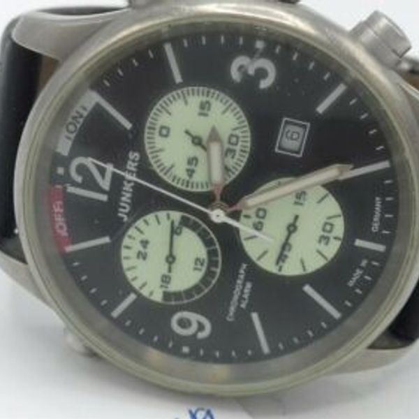 Junkers Flugweltrekorde G38 6294/1260 – Alarm-Chronograph für Herren ...