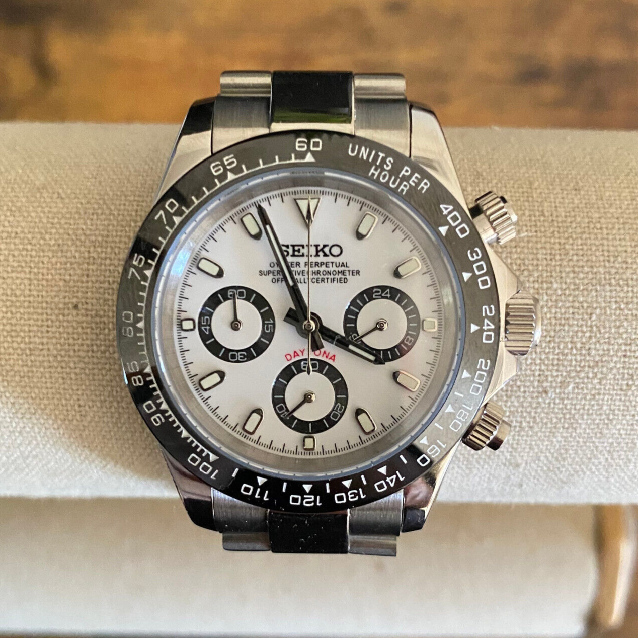 Seiko best sale daytona homage