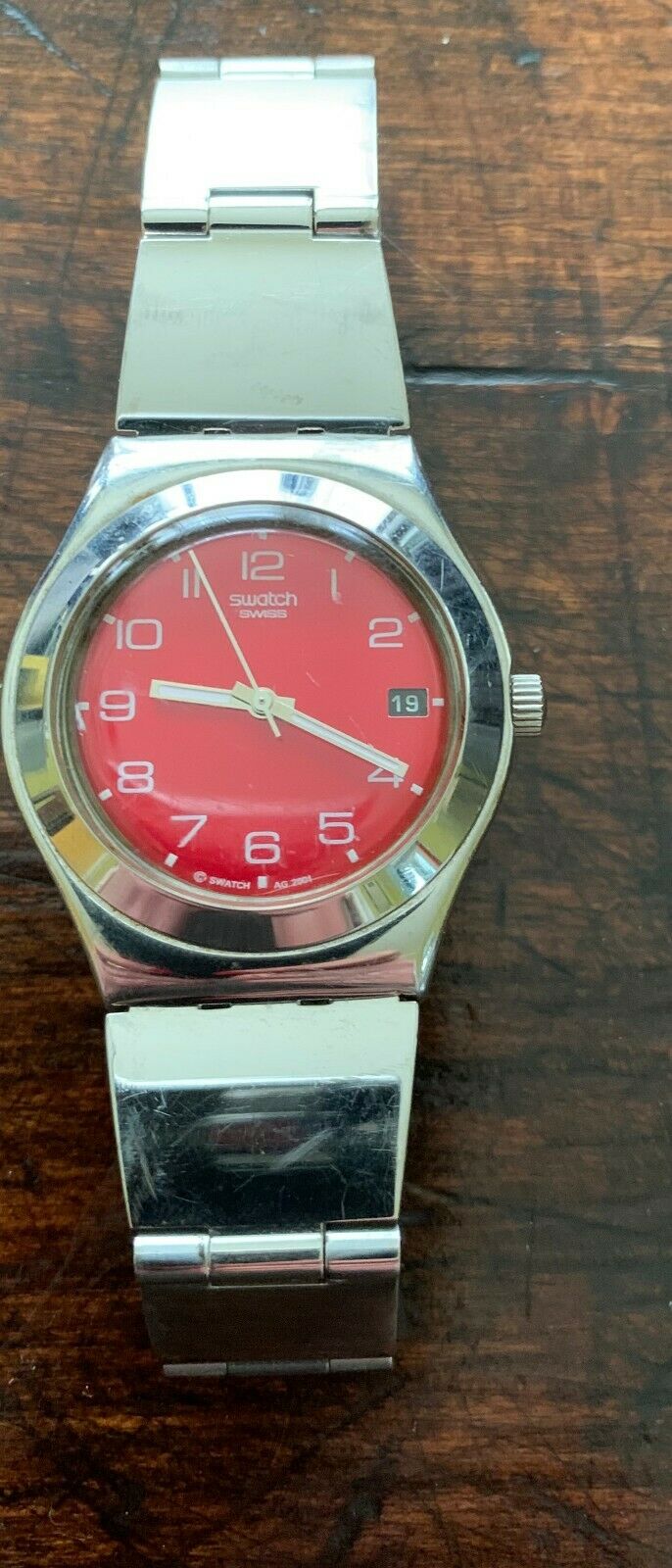 Swatch 2025 irony red