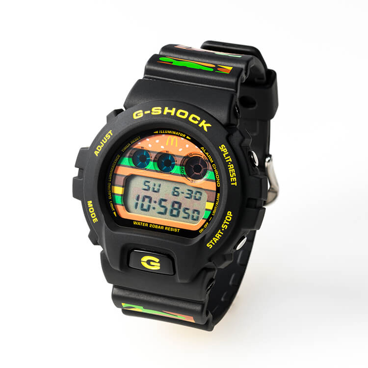 CASIO G-SHOCK G-SHOCK Men's Women's Watch DW-6900FS-BIGMAC McDonald's  Limited BIG MAC 50th Anniversary CASIO G-SHOCK 35th Anniversary DW-6900FS  Big Mac McDonald's | WatchCharts