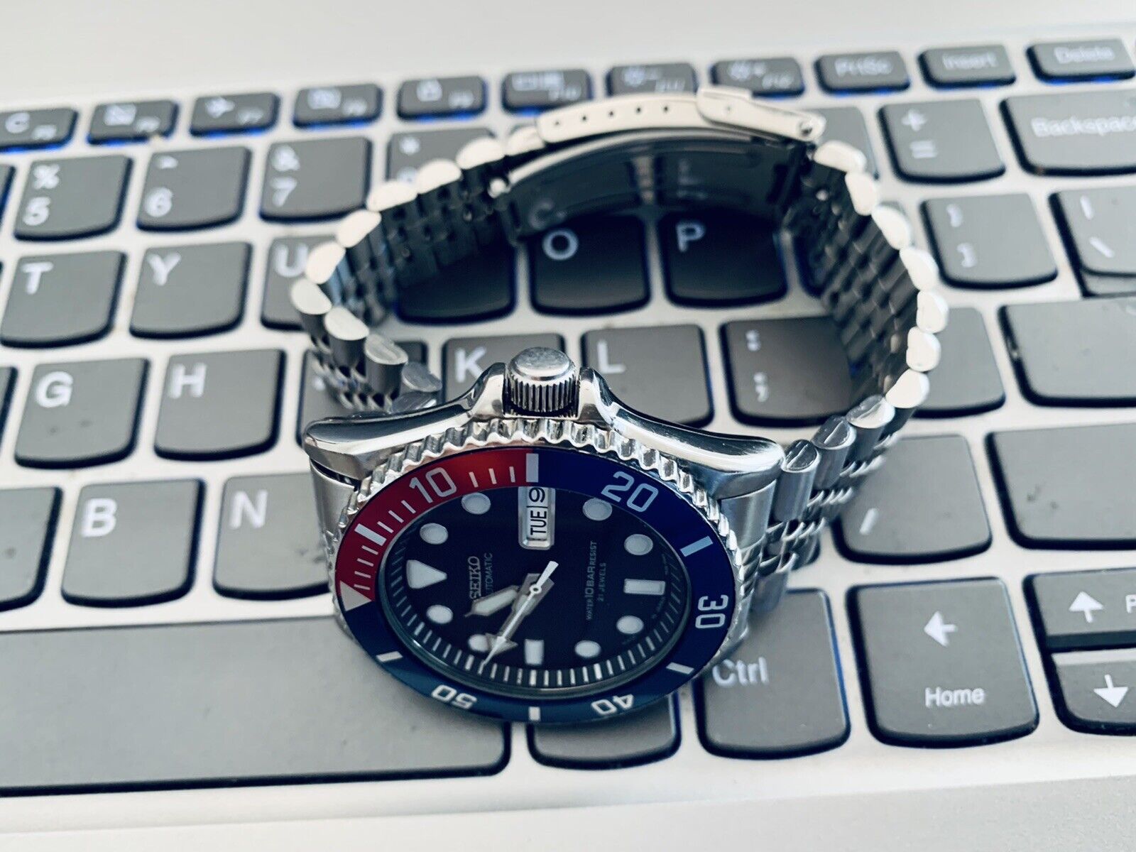 【稼働】SEIKO SKX033 7S26-0040 ペプシ ダイバー Vintage Seiko Divers Automatic Men's Watch 7S26-0040 SKX033