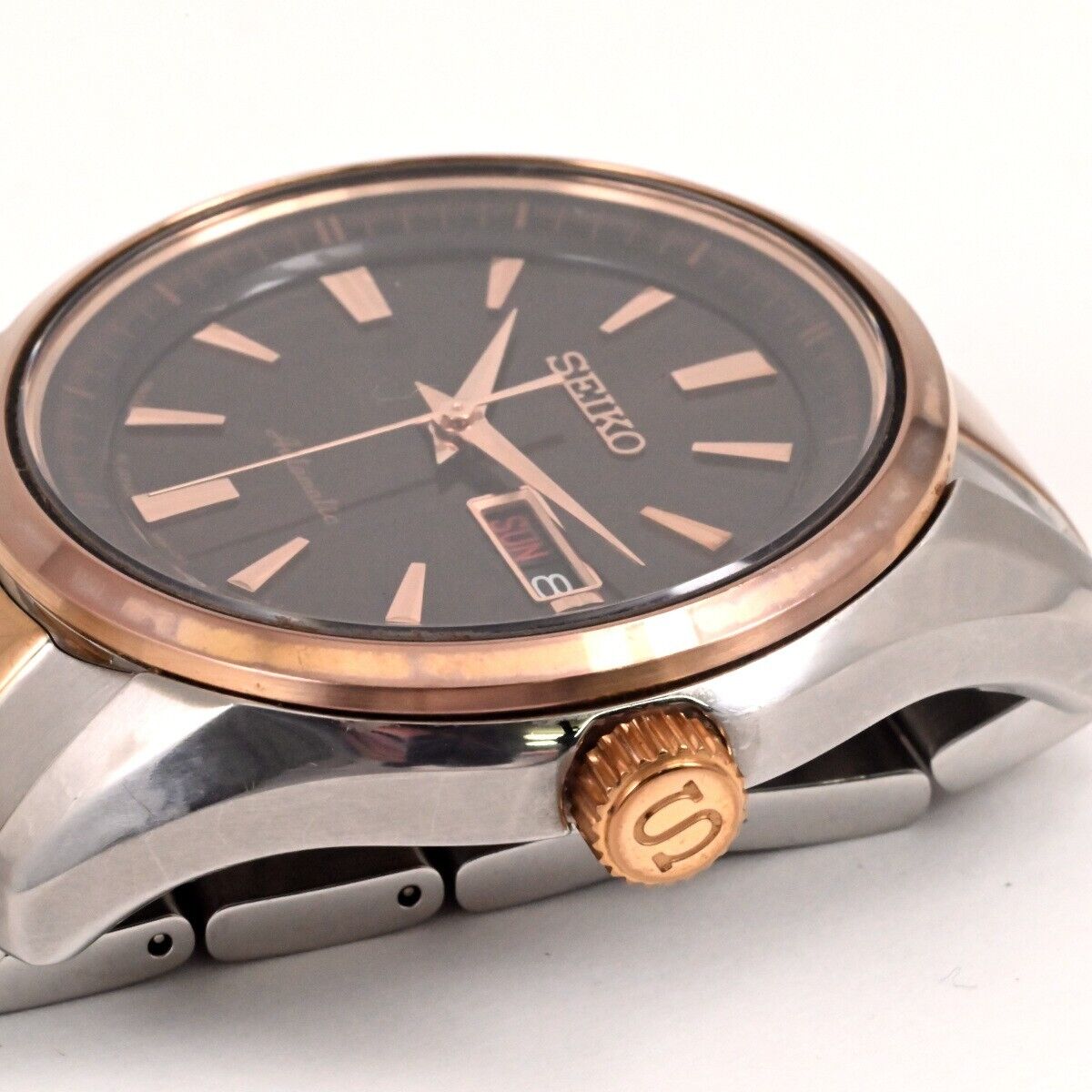 SEIKO Presage Automatic Day/Date 4R36-03H0 SARY056 41mm Dark Brown