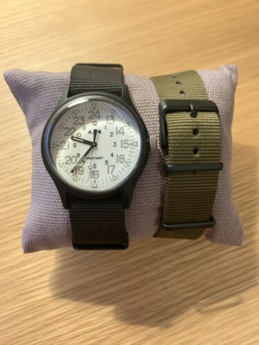 Carhartt x APC x Timex Black Montre Mady 40mm Men's Watch