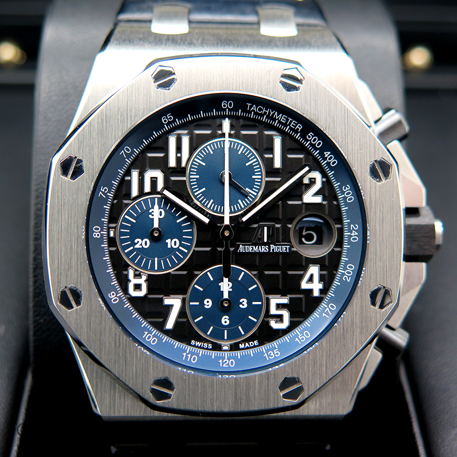 FS: Audemars Piguet 26470ST.OO.A028CR.01 ROYAL OAK OFFSHORE-BLUE DIAL ...