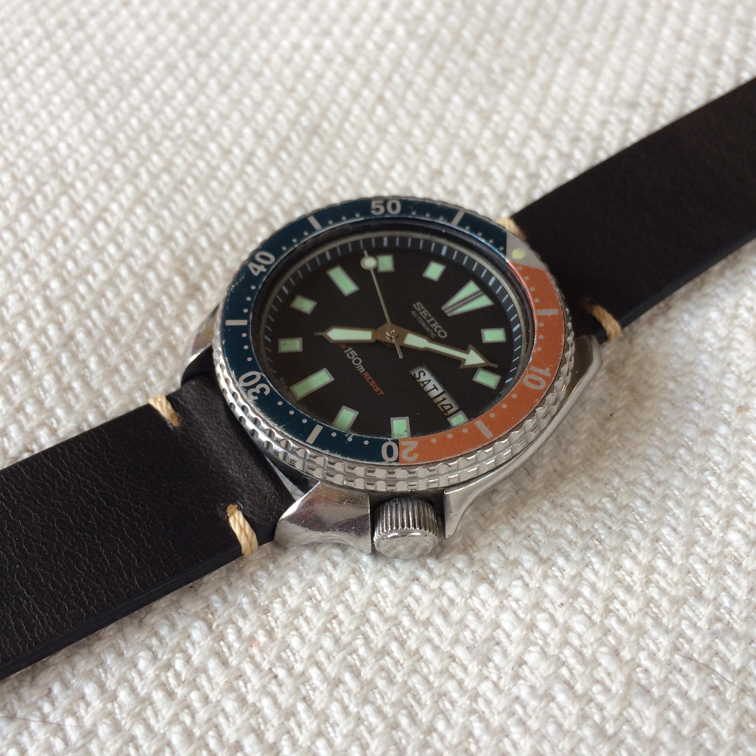 WTS] Seiko 6809-7290 faded pepsi bezel diver watch 1985 | WatchCharts