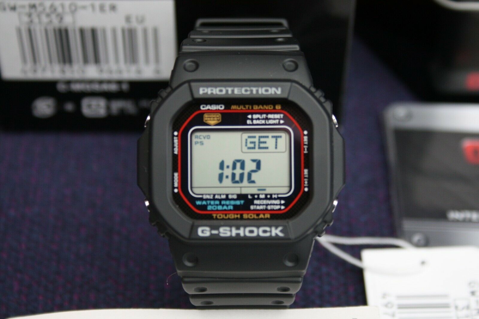 Casio G-Shock GW-M5610-1ER (Module 3159) Solar, Multi-Band 6