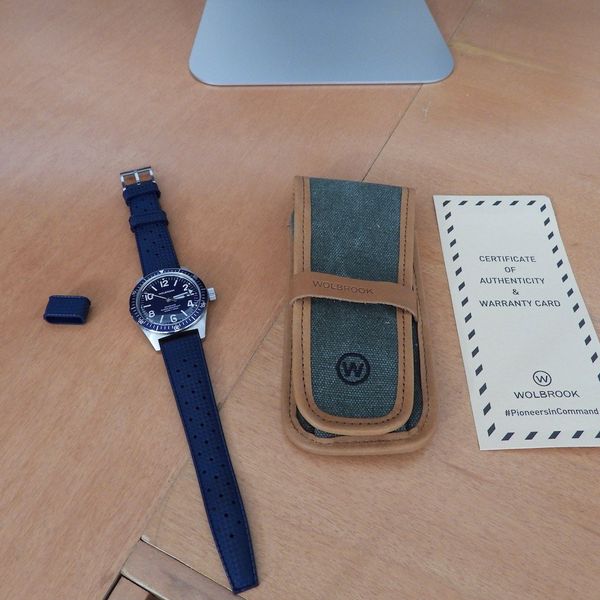 [300 USD] Wolbrook Skin Diver Blue WatchCharts