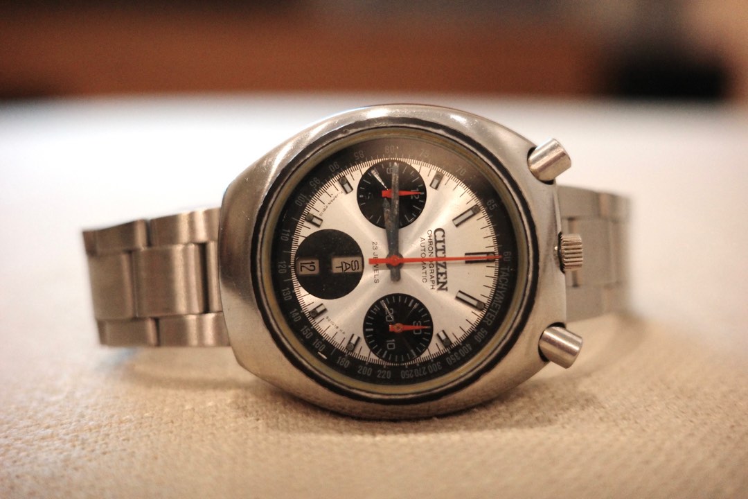 Vintage citizen outlet bullhead chronograph