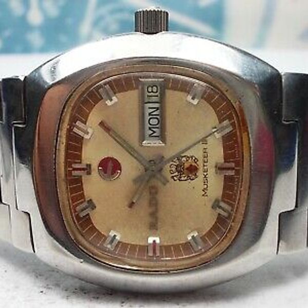 RADO MUSKETEER III DAY/DATE AUTOMATIC MEN'S WATCH | WatchCharts