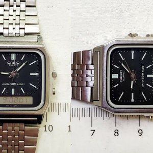 UNIQUE Men's JAPAN Vintage 1980 ANALOG-DIGITAL Watch CASIO (305