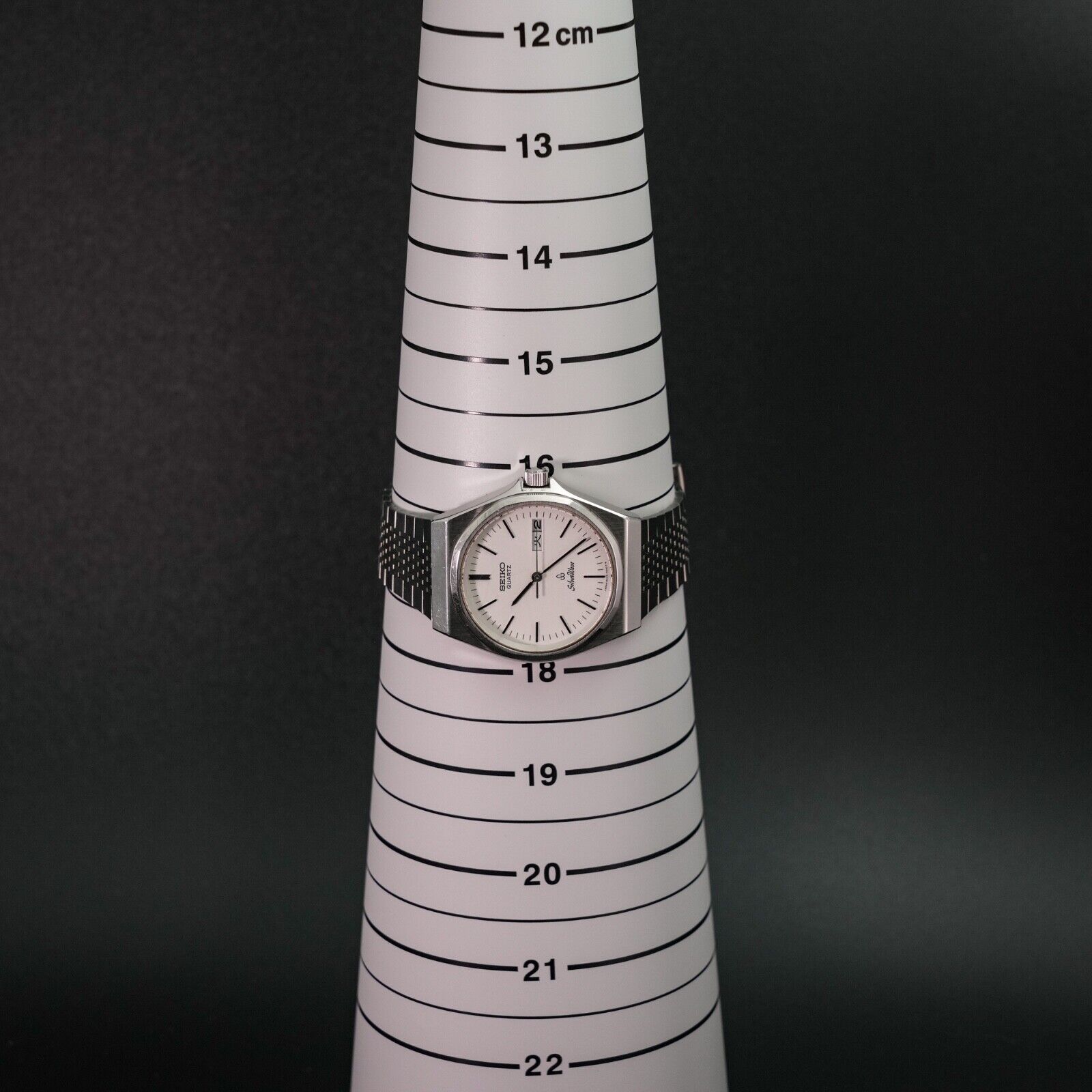 SEIKO Silver Wave Day Date Men
